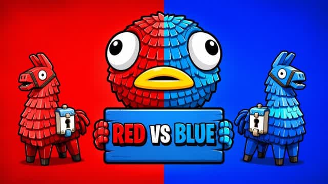 CLASSIC RED VS BLUE — Fortnite Creative map cover art