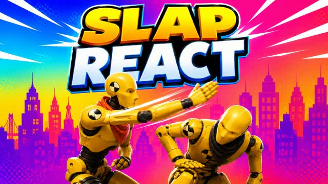 Slap React! — Fortnite Creative map cover art