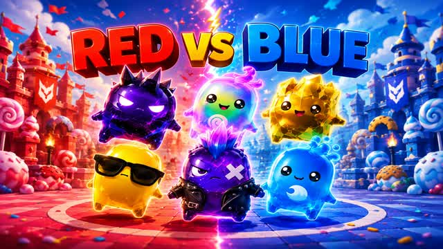 RED vs BLUE Ultimate Best PvP ⭐ — Fortnite Creative map