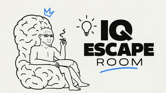 🧠 IMPOSSIBLE IQ ESCAPE ROOM 🧠 — Fortnite Creative map cover art