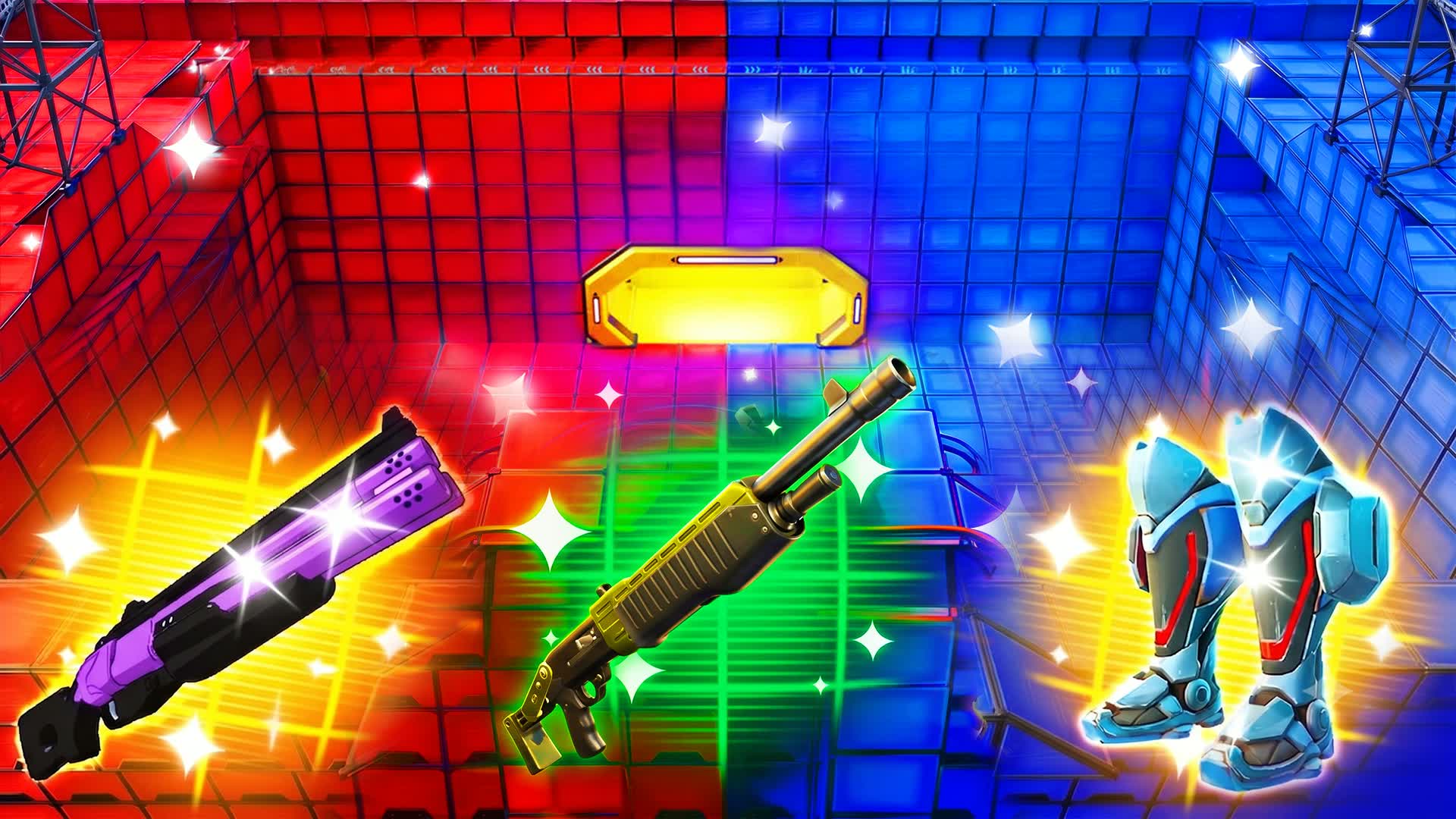 RVB🔴VS🔵RED UNC BLUE — Fortnite Creative map