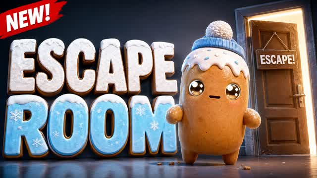✨[50] ESCAPE ROOM COOKIES✨ — Fortnite Creative map cover art