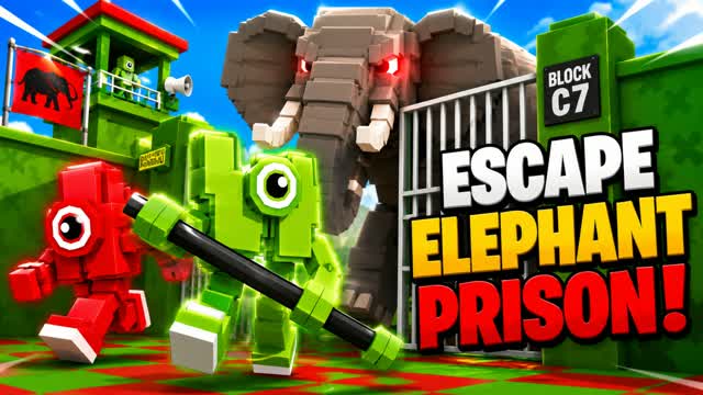 STRAWBERRY PRISON RUN! (OBBY PARKOUR) — Fortnite Creative map