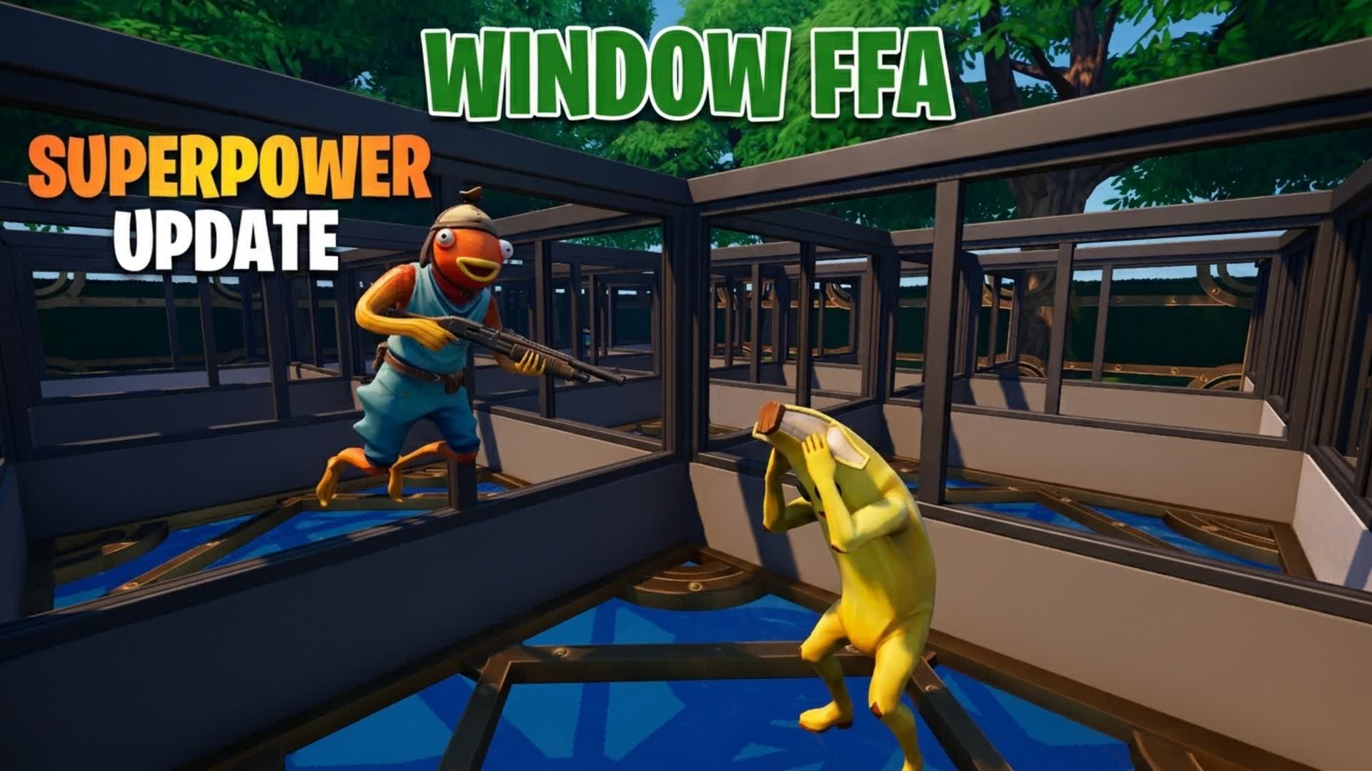 Window FFA - SUPERPOWER UPDATE — Fortnite Creative map
