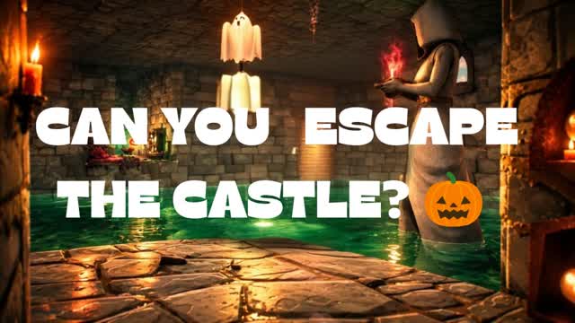 CAN YOU ESCAPE THE CASTLE? 🏰🎃 — Fortnite Creative map cover art