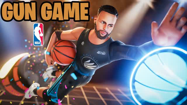 🏀NBA GUN GAME🏀 — Fortnite Creative map