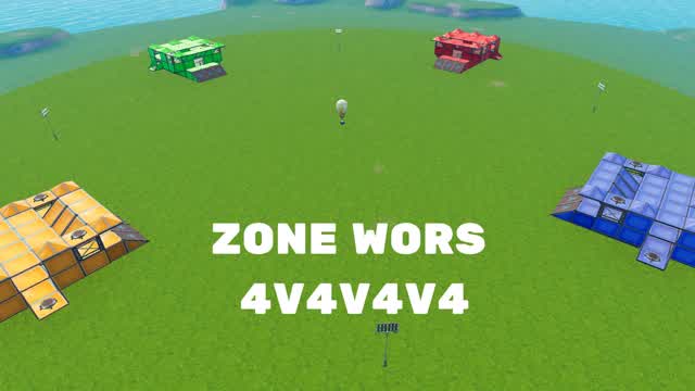 ZONE WARS 4V4V4V4🗿 — Fortnite Creative map cover art