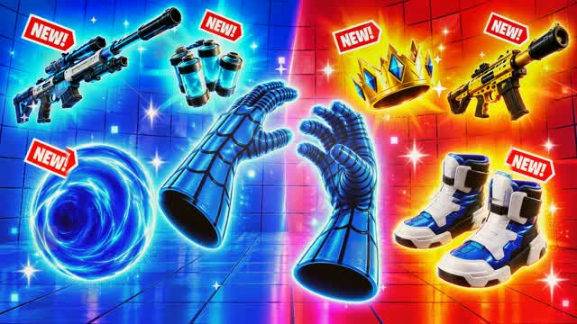 [][]SPIDER-MAN SONIC Games 🔴🔵 — Fortnite Creative map
