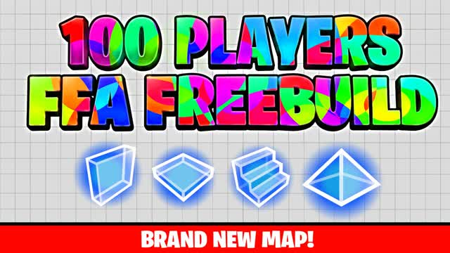 100 PLAYERS FFA FREE BUILD PRACTICE — Fortnite Creative map