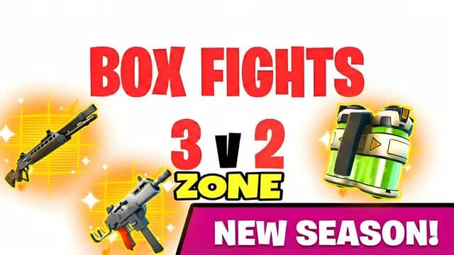 BOX FIGHTS [ZONE WARS] 3V2 — Fortnite Creative map