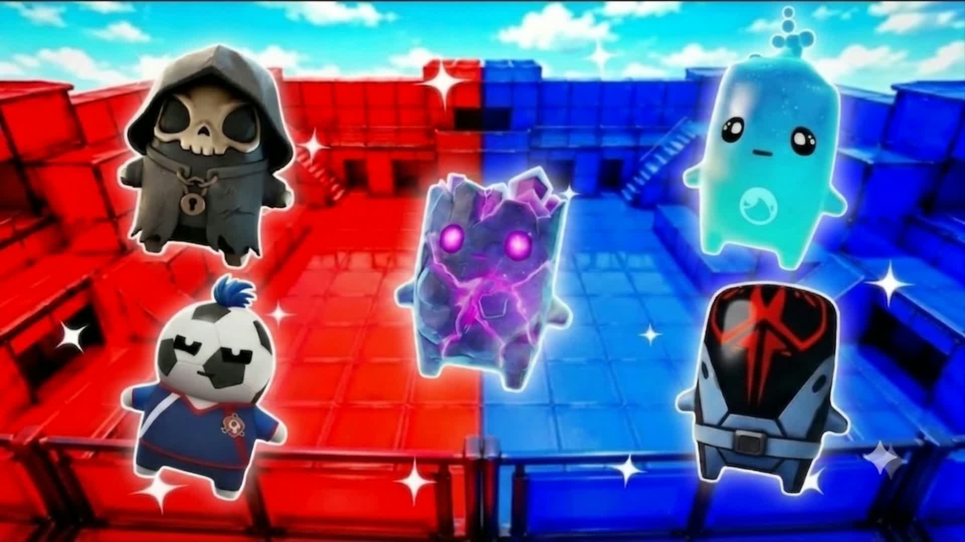 RED VS BLUE WASD2025 — Fortnite Creative map