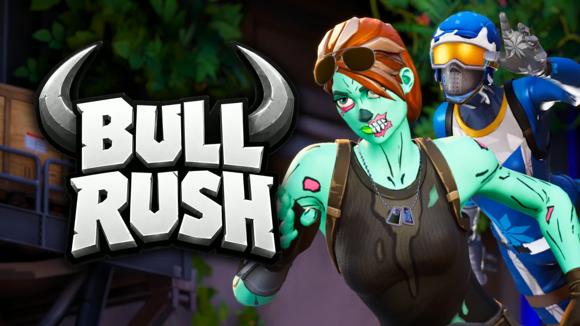 Streamer Bull Rush — Fortnite Creative map