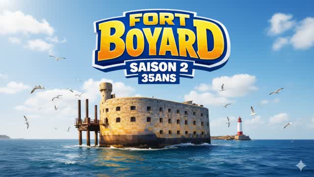 Fort Boyard Escape Game 2 — Fortnite Creative map cover art