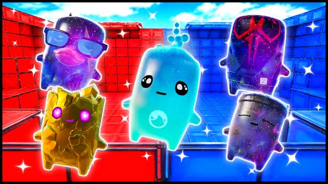 TARGET ECHO RED VS BLUE 🔴🔵 — Fortnite Creative map cover art