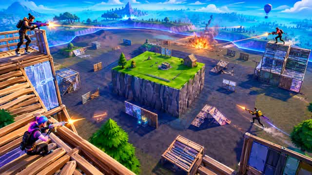 BATTLE BOOTS IN OPEN WORLD — Fortnite Creative map cover art