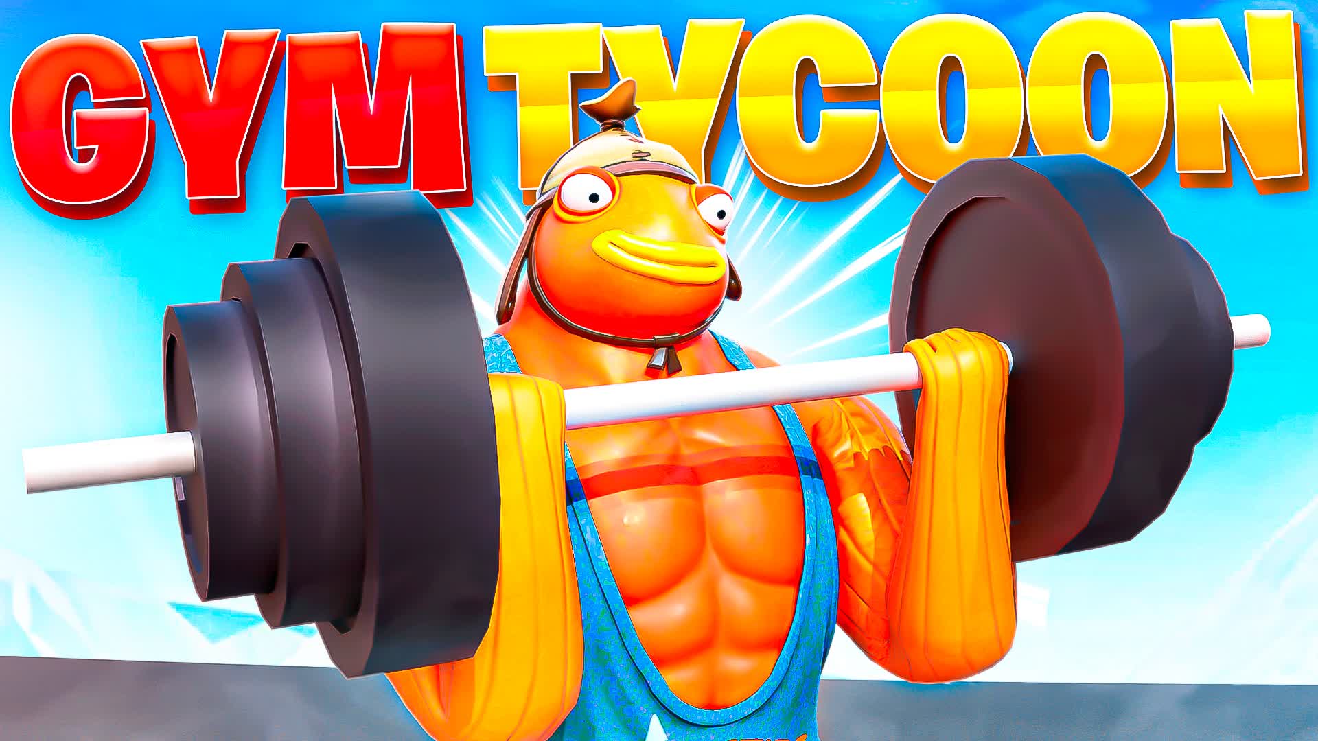 GYM TYCOON 🏋️‍♂️ — Fortnite Creative map