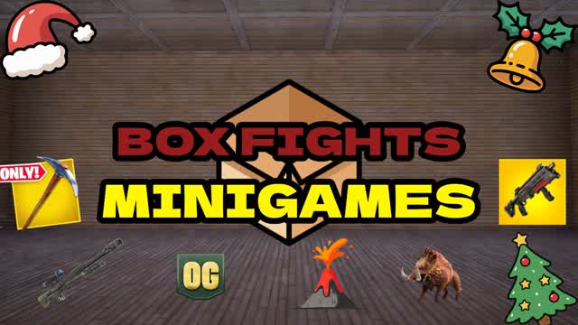 SHAYNUS BOXFIGHTS  MINI GAMES — Fortnite Creative map cover art