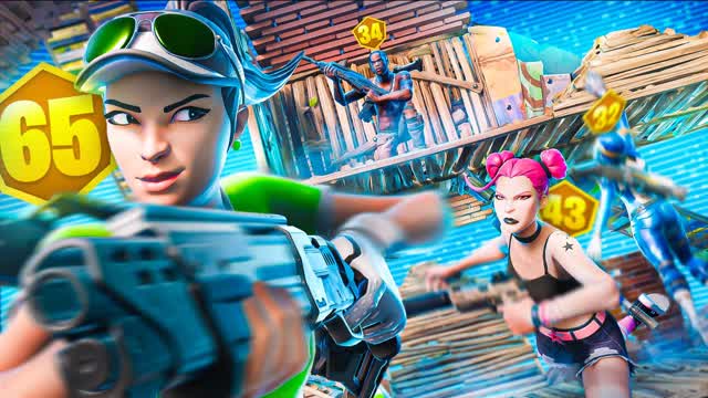 GRIPEY SOLO CUP ENDGAME (32 Zone Wars) — Fortnite Creative map