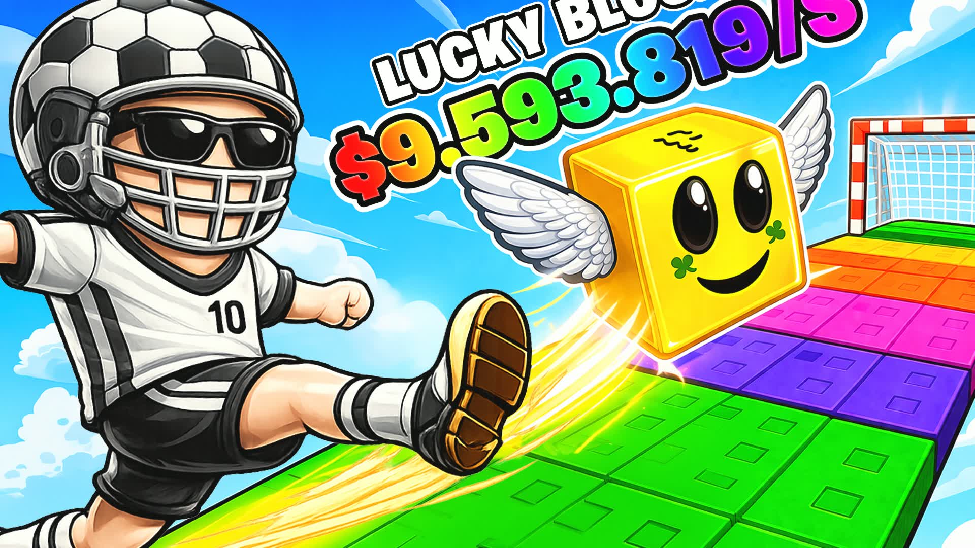 KICK A LUCKY BLOCK [TYCOON] — Fortnite Creative map