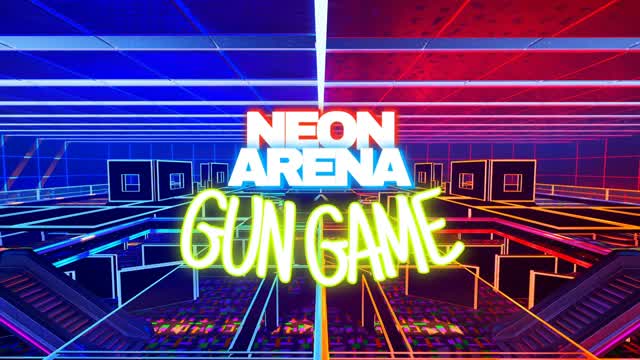 💥Neon Arena: GUN GAME🔫 — Fortnite Creative map cover art