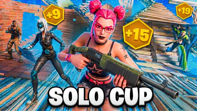 CUP SOLO ZONE WARS [REALISTIC] — Fortnite Creative map cover art