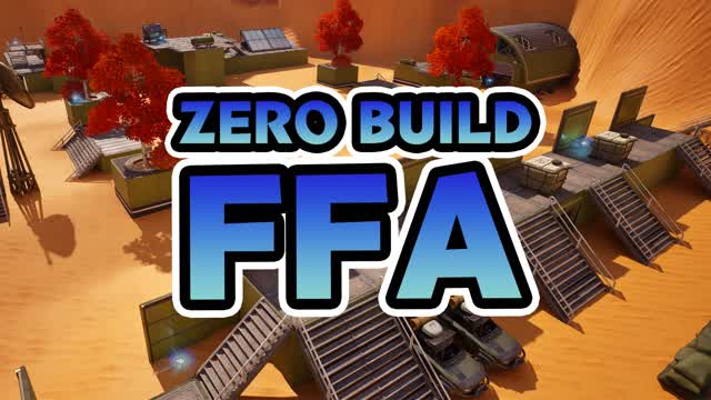 ZERO BUILD FFA — Fortnite Creative map cover art