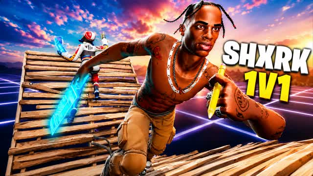 SHXRK 1V1 BUILD FIGHTS — Fortnite Creative map