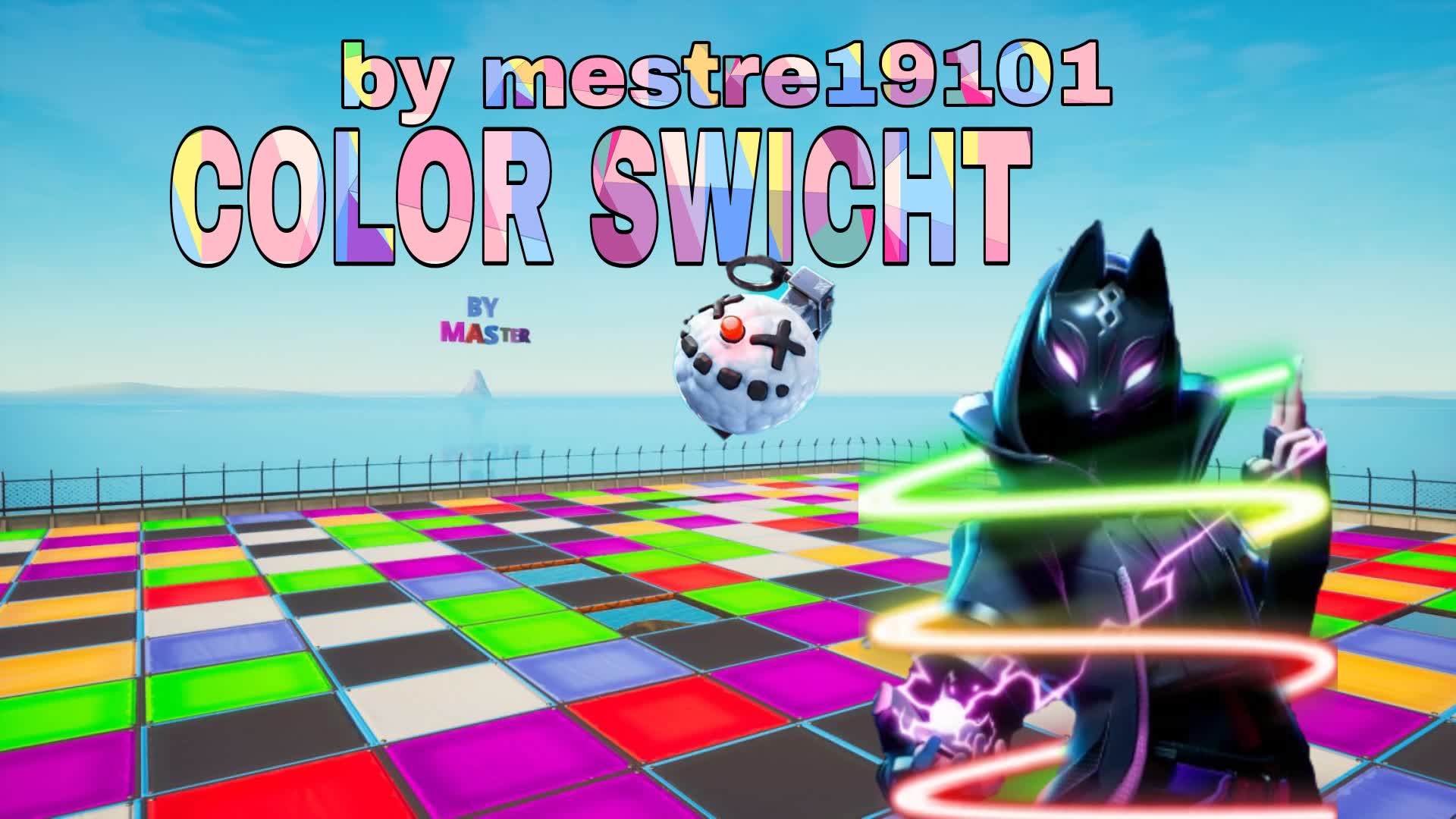 🌈Color switch by master🌈 — Fortnite Creative map