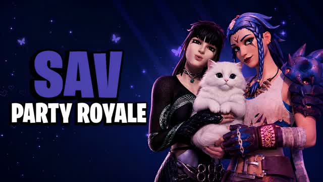 SAV PARTY ROYAL 2.0 — Fortnite Creative map cover art