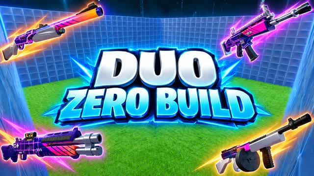 DUO ZERO BUILD 💎 — Fortnite Creative map
