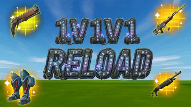 1v1v1 reloooad — Fortnite Creative map