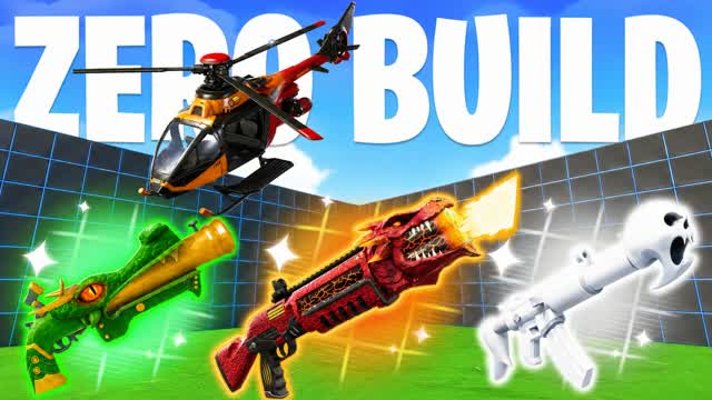 1V1 WITH EVERY GUN ZERO BUILD — Fortnite Creative map