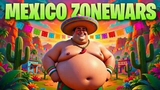🌵MEXICO ZONE WARS🌵 — Fortnite Creative map cover art