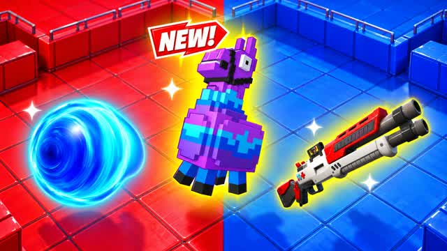 🔵 RED VS BLUE: INFERNO STRIKE 🔴 — Fortnite Creative map