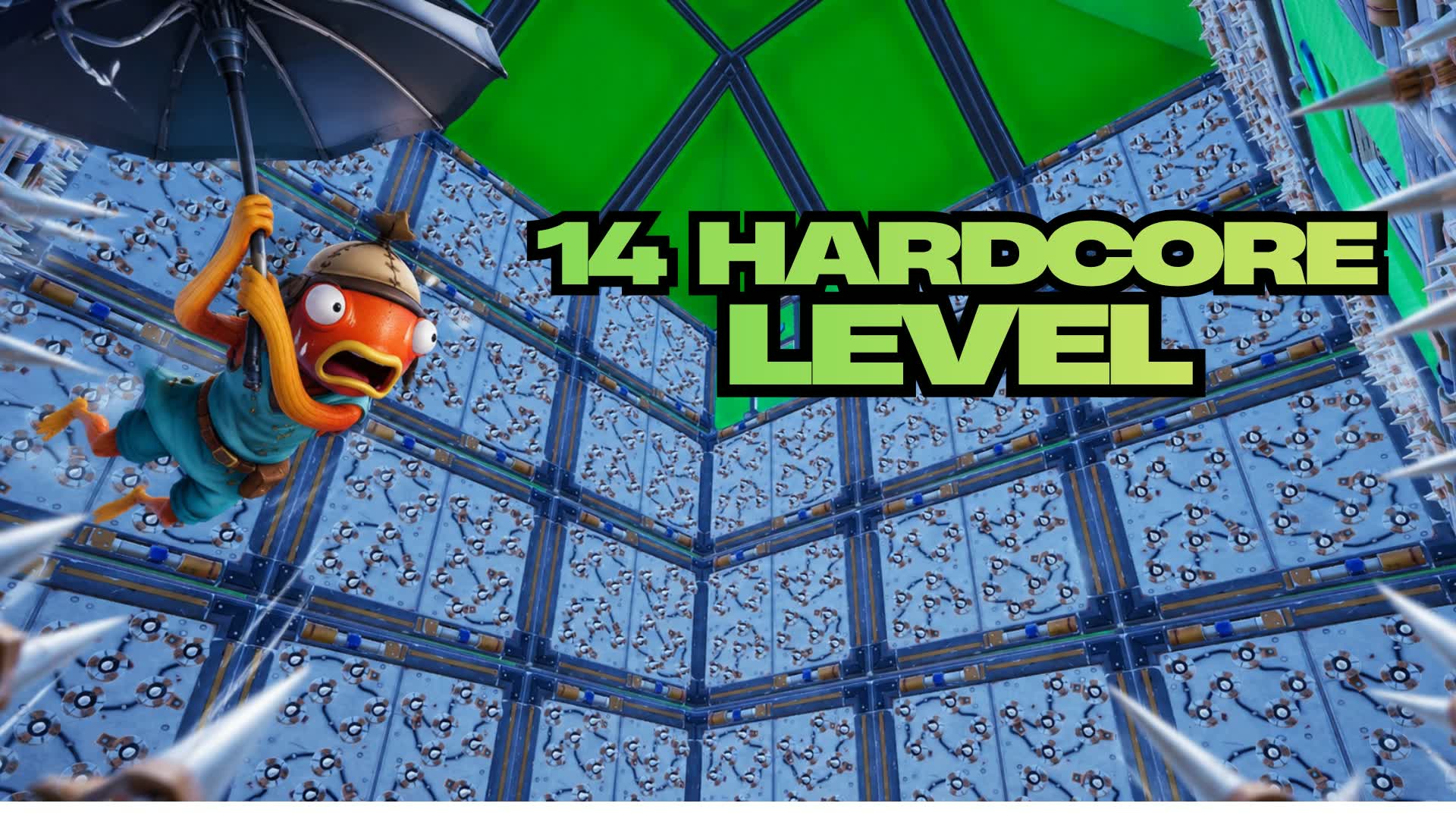 15 HARDCORE LEVEL  OG DEATHRUN — Fortnite Creative map