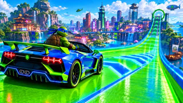 SUPER RAMP - CAR GAME — Fortnite Creative map cover art