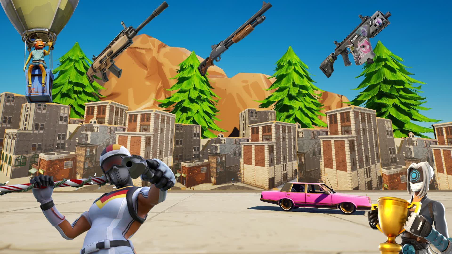 TILTED ZONE WARS 32 PLAYERS — Fortnite Creative map