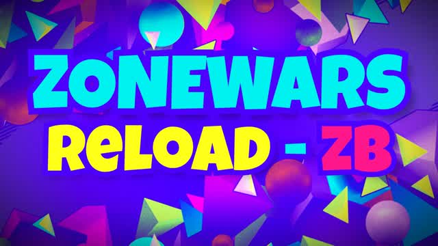 🔫ZONEWARS 2🔁RELOAD🧱ZEROBUILD🚫 — Fortnite Creative map cover art