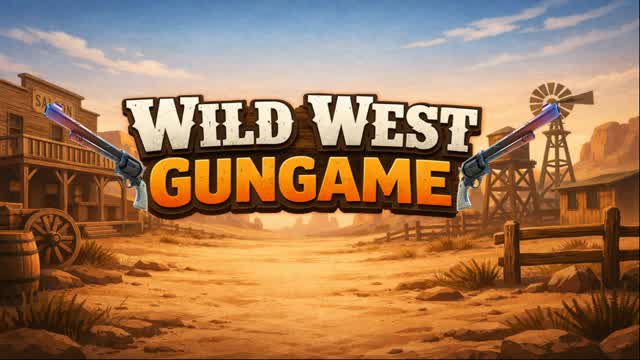 Wild West Gungame — Fortnite Creative map cover art