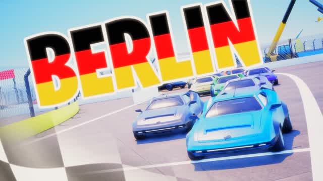 Electric Racing - Berlin 🇩🇪 — Fortnite Creative map cover art