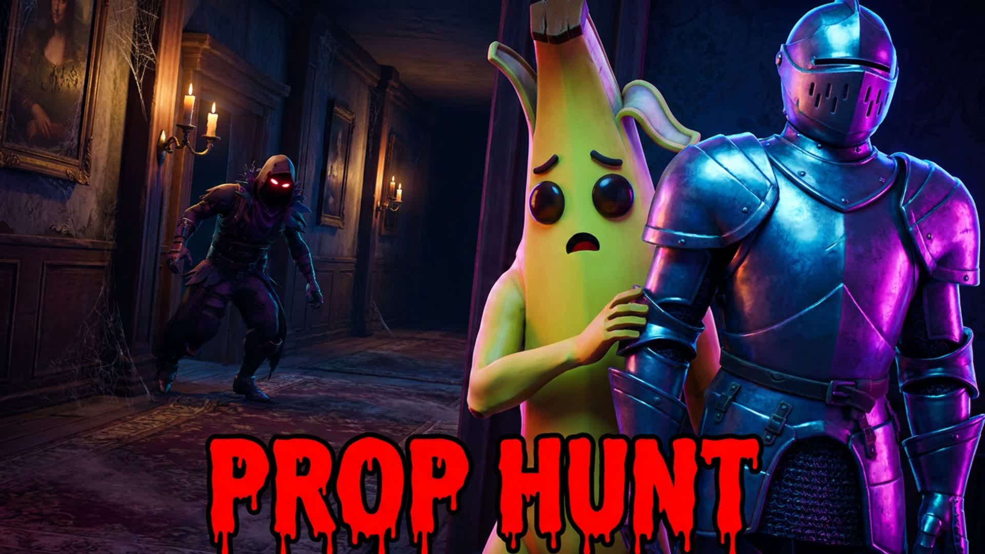 HALLOWEEN PROP HUNT (HORROR HOUSE)🎃 — Fortnite Creative map