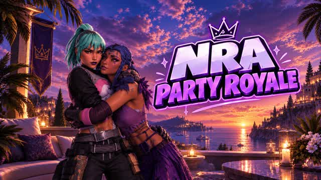 PARTY NRA — Fortnite Creative map cover art