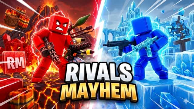 RIVALS MAYHEM🔴🔵🚀 — Fortnite Creative map