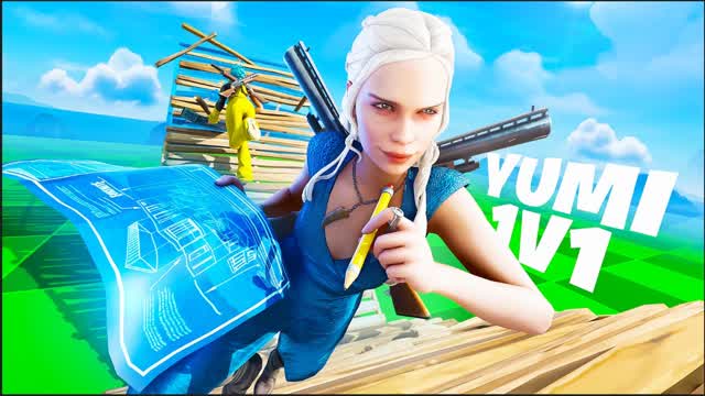 Yumi 1v1 Map (200 Pumps) — Fortnite Creative map