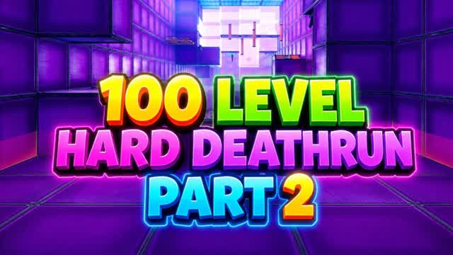 100 Level Hard Deathrun Part 2 — Fortnite Creative map
