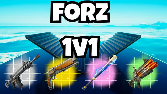 BOUND 1V1 BUILD FIGHTS(200 PUMPS) — Fortnite Creative map