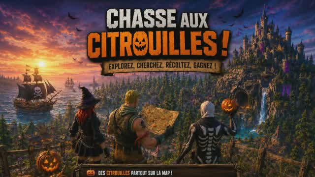 La Nuit des Citrouilles — Fortnite Creative map