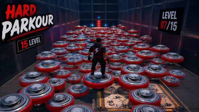 Slow 15 level hard PARKOUR — Fortnite Creative map cover art