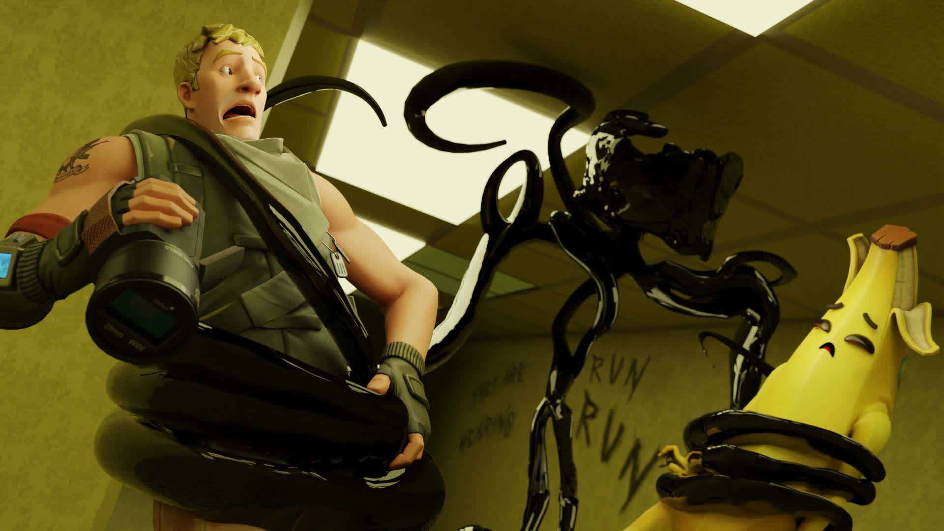 【HORROR】Back Room — Fortnite Creative map