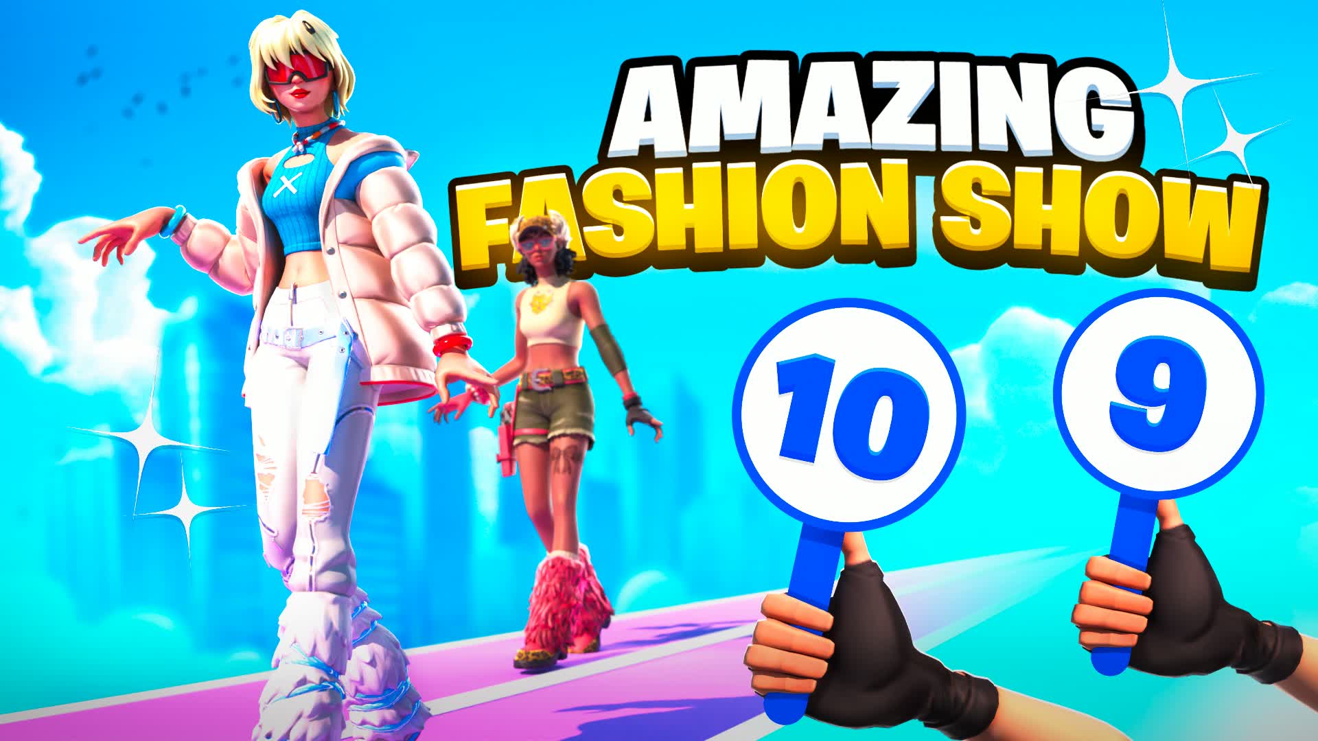 AMAZING FASHION SHOW — Fortnite Creative map